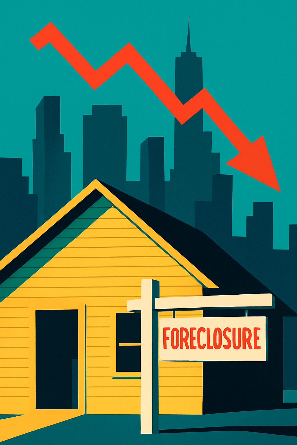 U.S. Foreclosures Rise for Eighth Month as Signs of Household Strain ...