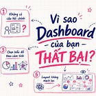Dành cả đêm ngồi làm Dashboard nhưng đến lúc trình bày không ai hiểu gì, vậy Dashboard của bạn đang thất bại ở chỗ nào?
