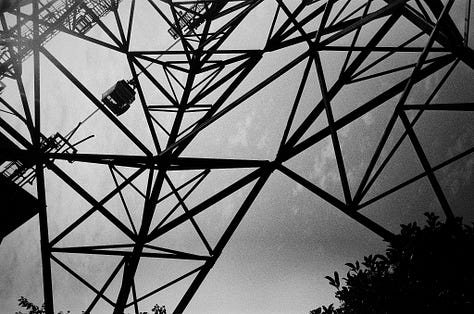 I got to play around with shooting the towers from different angles. Here are a few more shots. 