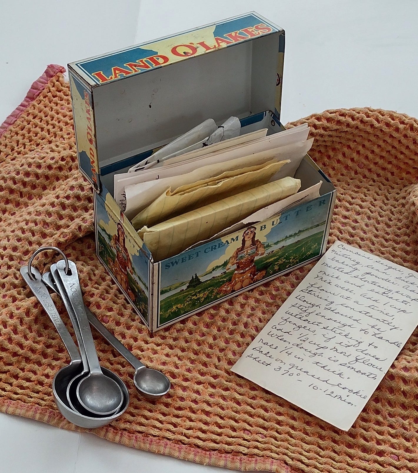 Land O'Lakes recipe box