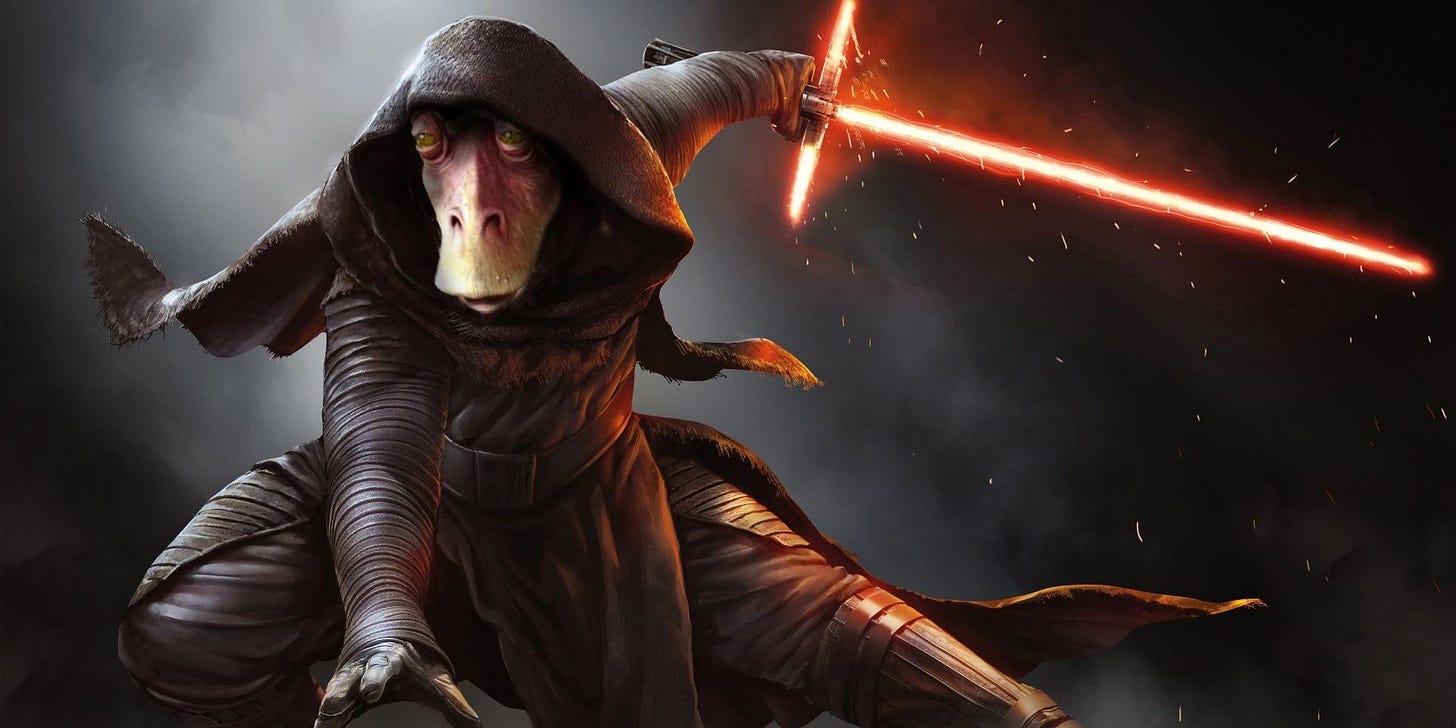 Darth Jar Jar fan art
