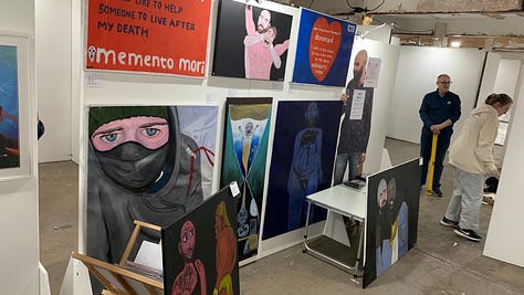 Holy Art Fair 2023 - SLART artwork.