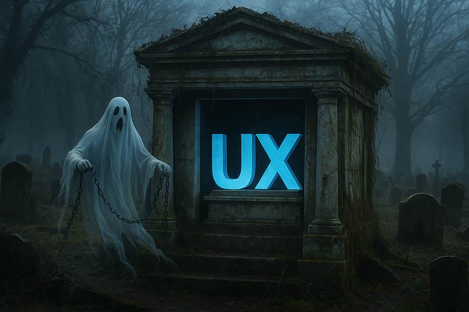 A ghost standing in front of a building

AI-generated content may be incorrect.