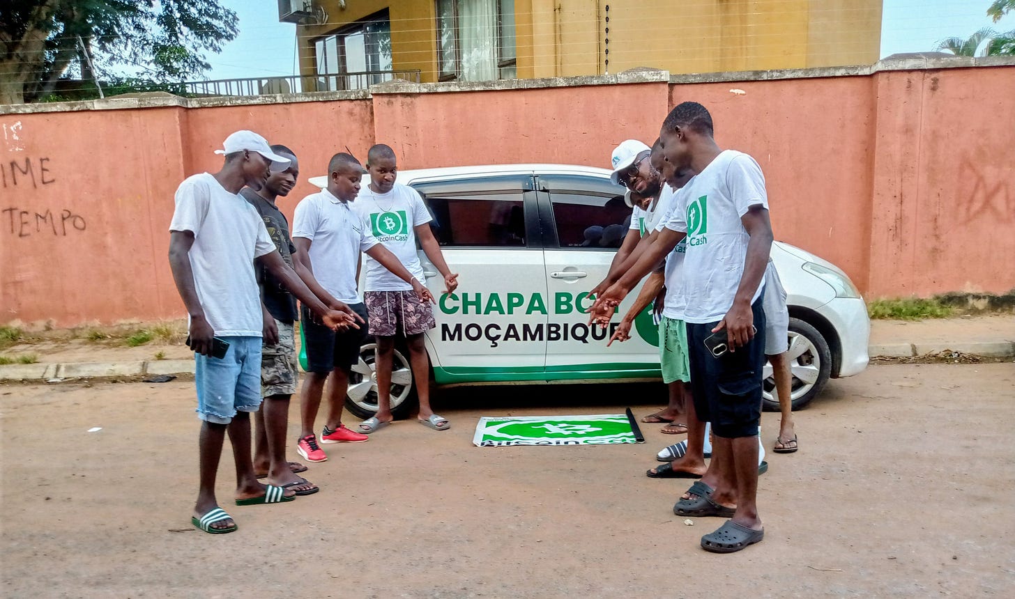 Moments like this happen because BCH mobile can spread awareness through Maputo and