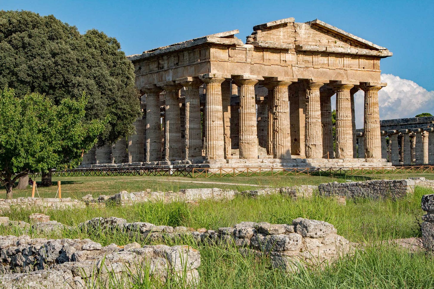 The Temple of Hera II, Paestum, photograph taken by the author The Temple of Hera II, Paestum, photograph taken by the author