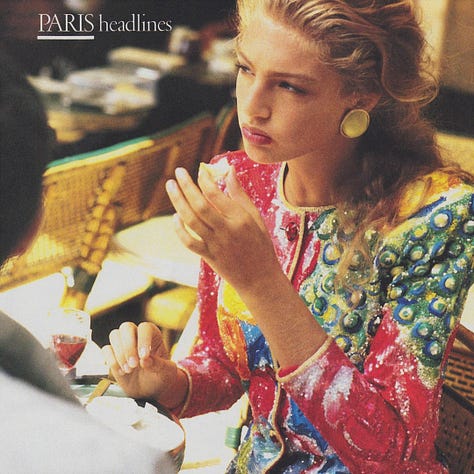 vogue us november 1988 christian lacroix paris haute couture