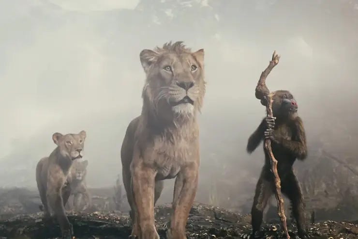 Mufasa lovenes konge anmeldelse 