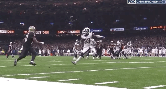 No pass interference call on Rams probably cost Saints a Super Bowl spot -  SBNation.com