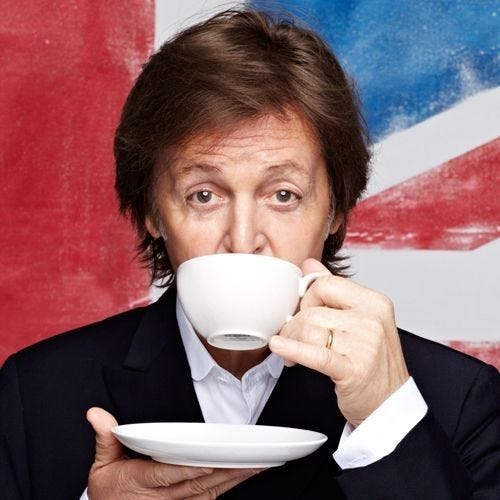 Paul McCartney | Drinking tea, Tea, Paul mccartney Paul McCartney | Drinking tea, Tea, Paul mccartney