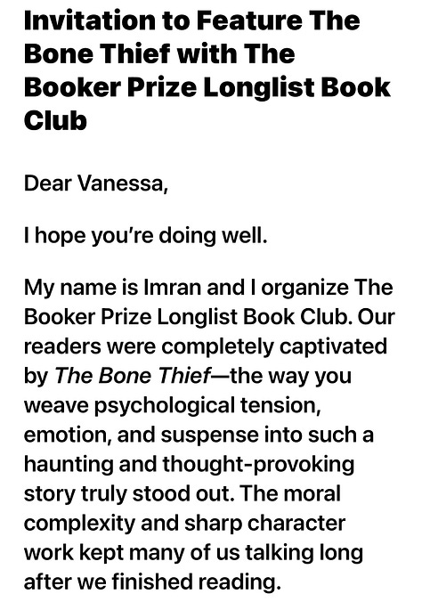 Bot marketing emails