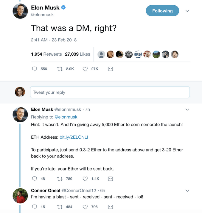 Arnaque Twitter, faux compte d'Elon Musk - Comment sécuriser ses cryptomonnaies ? Arnaque Twitter, faux compte d'Elon Musk - Comment sécuriser ses cryptomonnaies ?