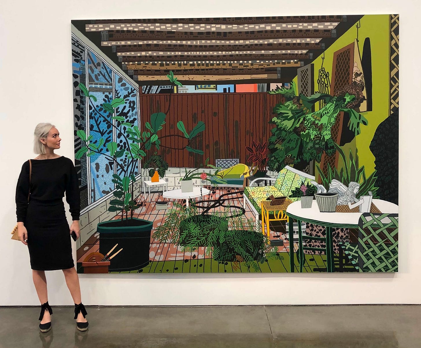 Jonas Wood at Gagosian