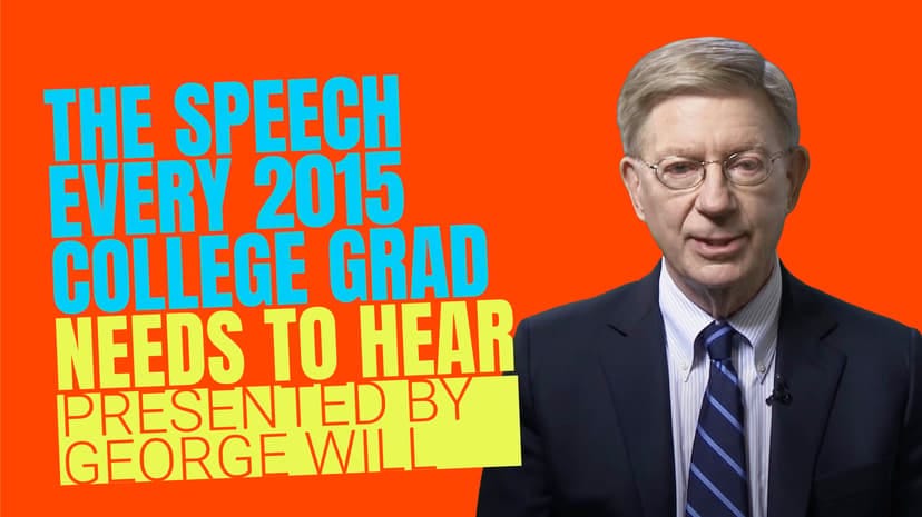 The Speech Every 2015 College Grad Needs to Hear The Speech Every 2015 College Grad Needs to Hear