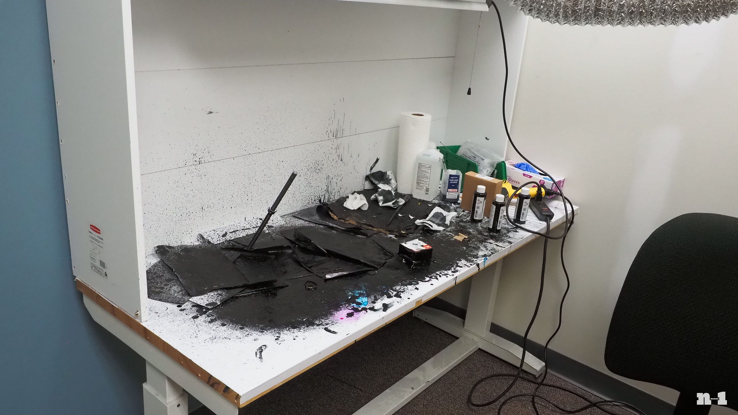 Berd Spokes wheel dyeing station