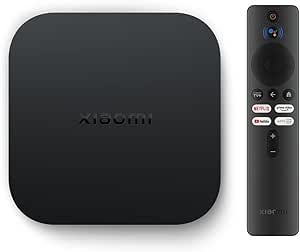 Xiaomi Mi TV Box S 2ª Generazione - Reproductor Streaming en 4K Ultra HD, Bluetooth, Wi-Fi, Dolby Vision &amp; HDR10+, 2GB RAM + 8GB ROM, Nero