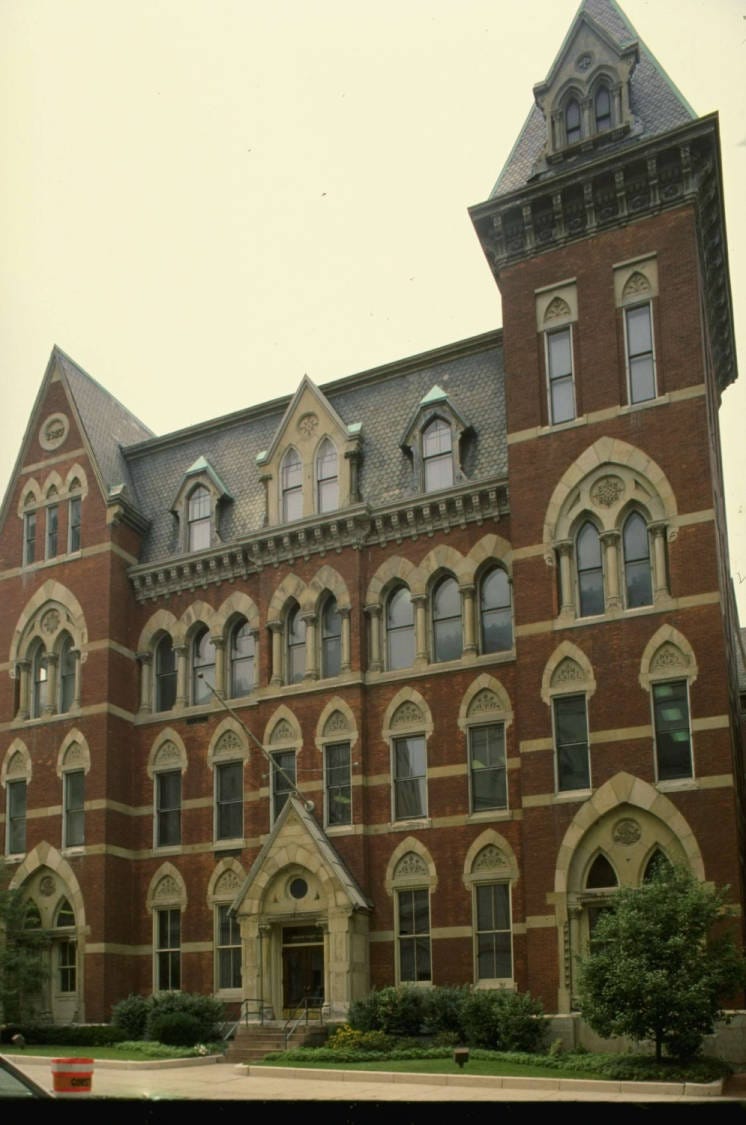 photograph of the Academy Building in Rochester, N.Y. photograph of the Academy Building in Rochester, N.Y.