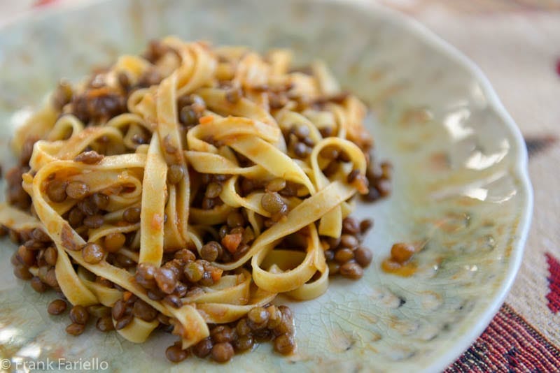 Ragù di lenticchie (Lentil Ragù)