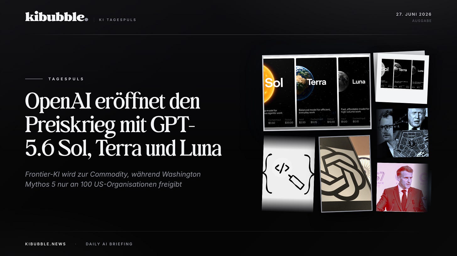 Frontier-KI wird zur Commodity: OpenAI startet den Preiskrieg