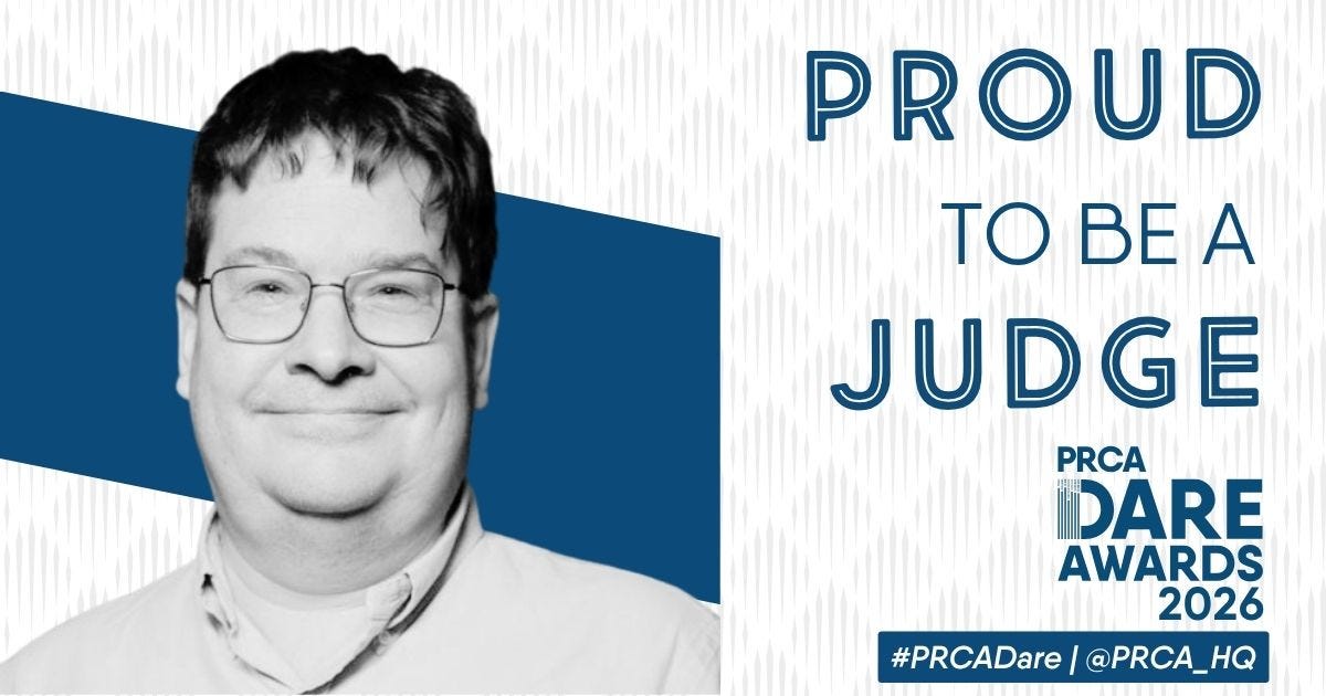 Stuart Bruce to judge PRCA DARE Awards Stuart Bruce to judge PRCA DARE Awards