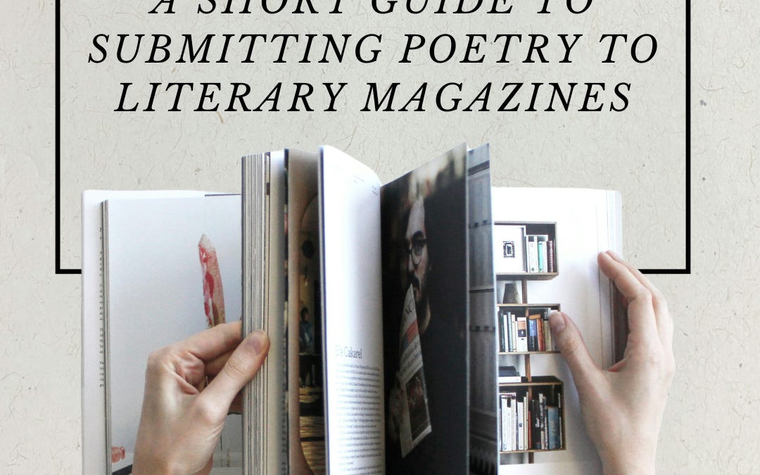 Send Poem A Short Guide to Submitting Poetry to Literary MagazinesβHeather Cadenhead