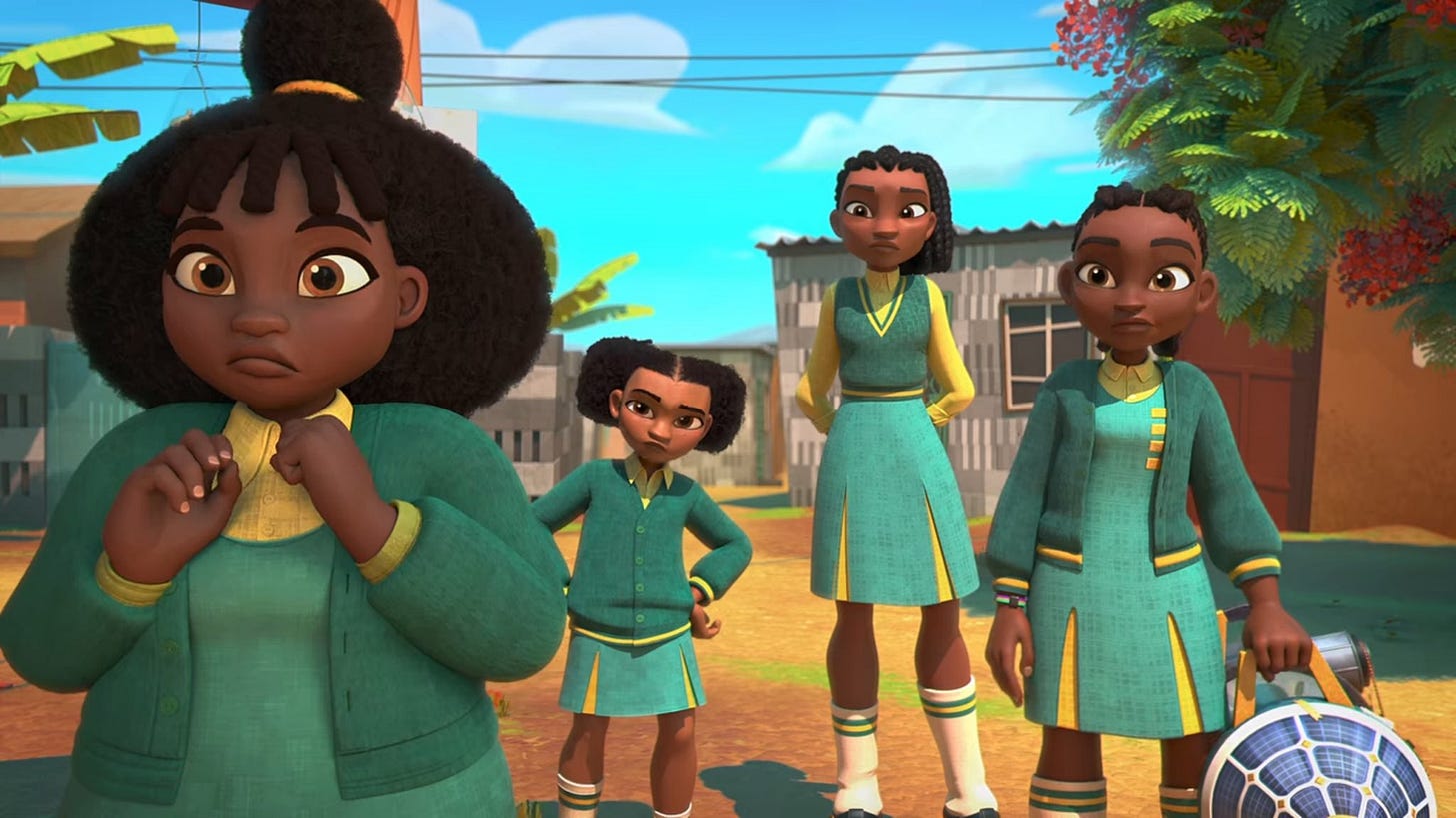 Netflix's First African Animated Original Series, 'Supa Team 4'