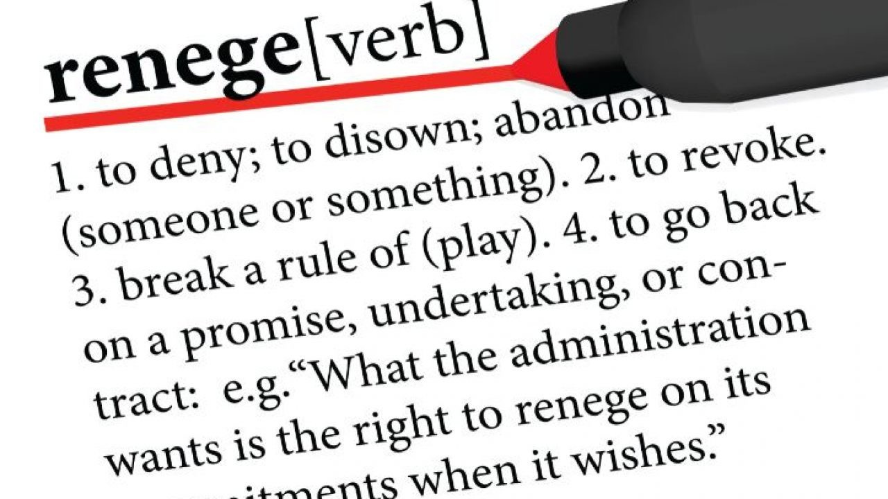 Do NOT Renege, Here's Why – Bentley CareerEdge