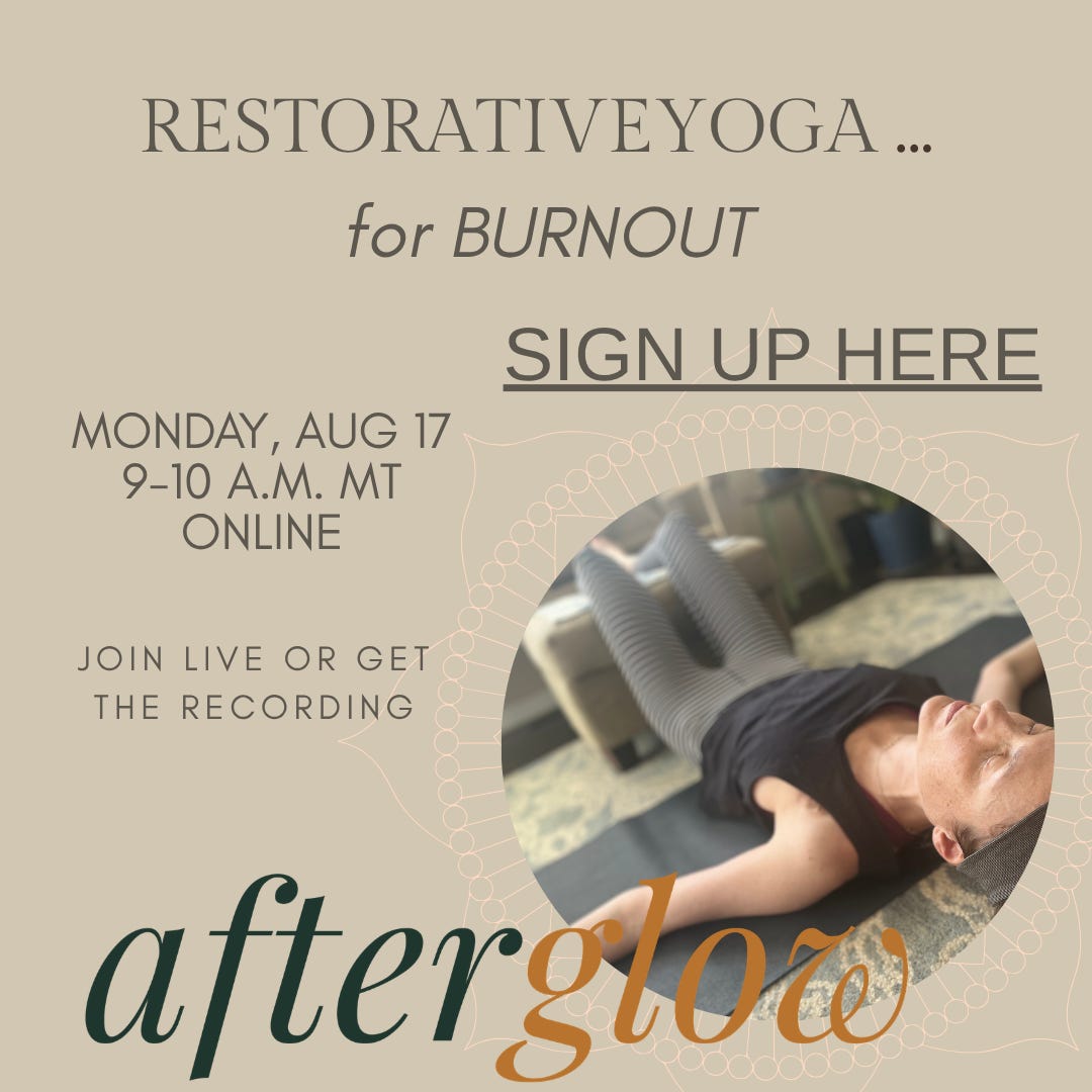 Online Restorative Yoga Class ...
