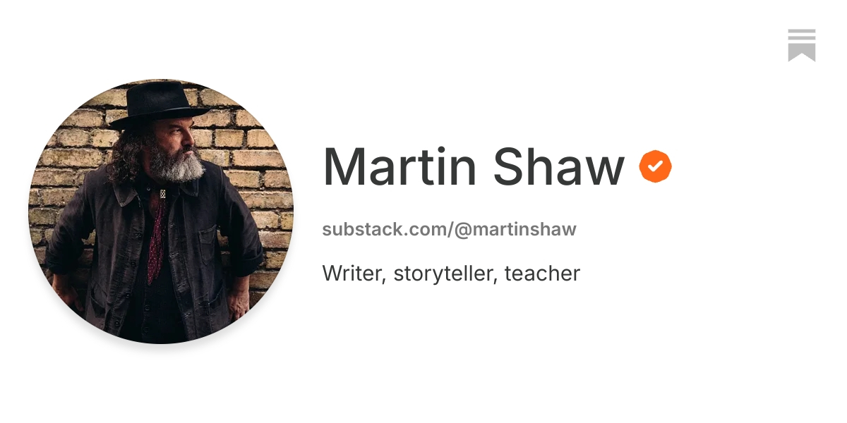 Martin Shaw | Substack
