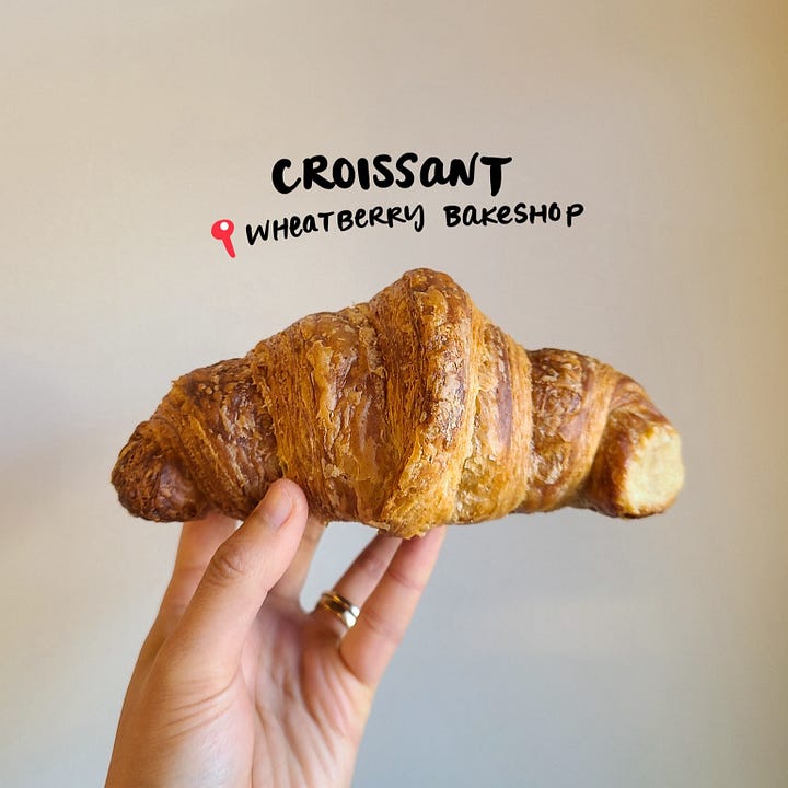 Wheatberry Bakeshop Butter Croissant