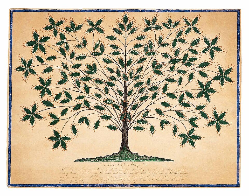 File:Hannah Cohoon, Tree of Life or Blazaing Tree, 1845.jpg