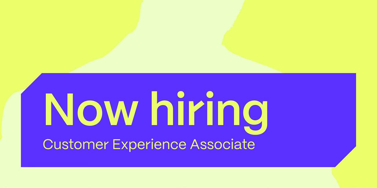 🚢 Featured job: Local shipping agency is hiring a Customer Experience Associate