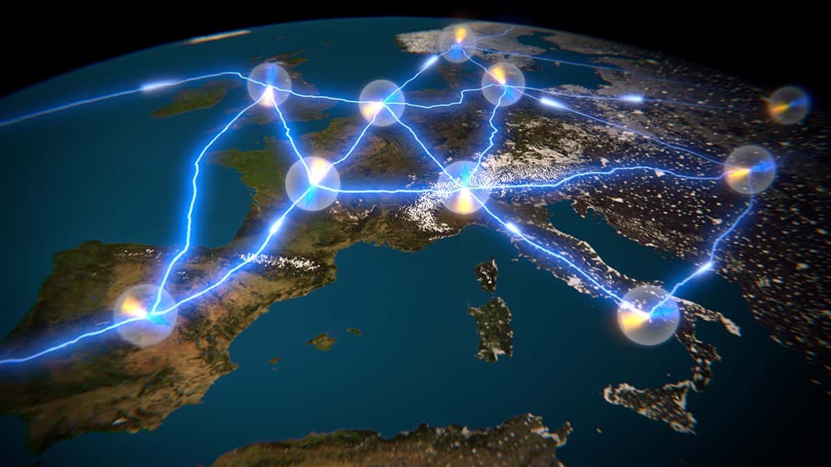 Quantum internet 