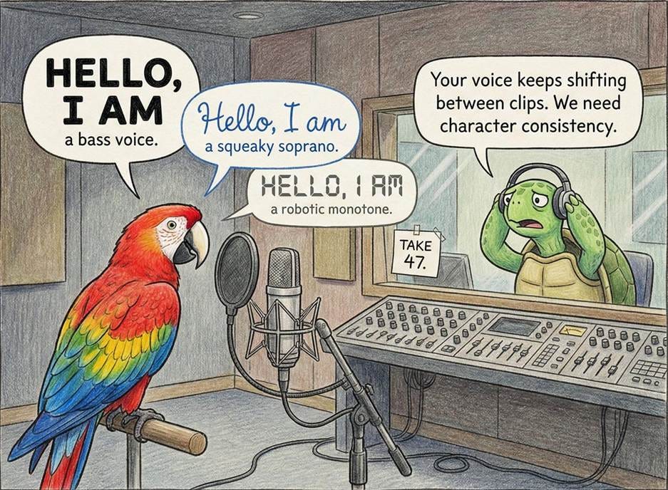 A cartoon of a parrot in a recording studio
AI-generated content may be incorrect. A cartoon of a parrot in a recording studio
AI-generated content may be incorrect.