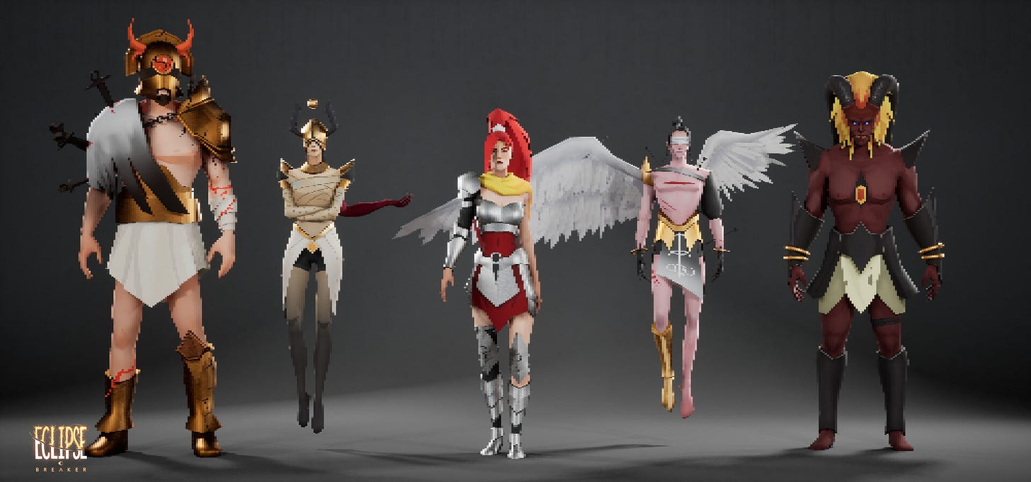 Eclipse Breaker - Characters Tech Art