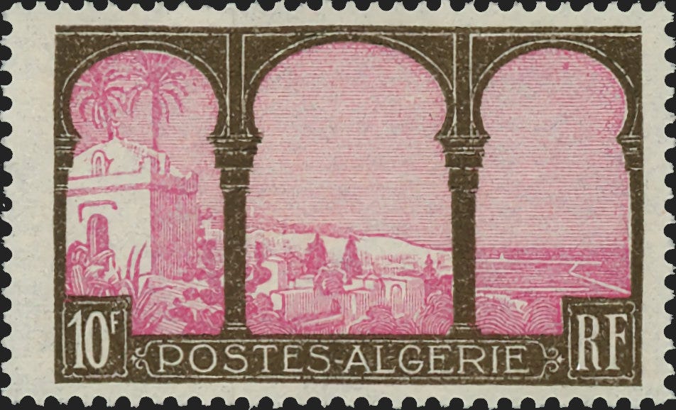 The Postage Stamps of Algeria - by Ted Tyszka