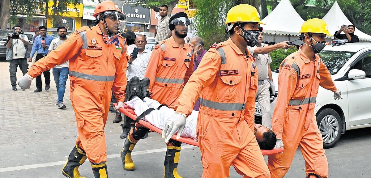 Drills done, Delhi prepared to tackle disaster Drills done, Delhi prepared to tackle disaster