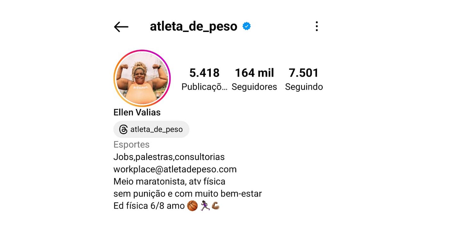 Ellen Valias @atleta_de_peso