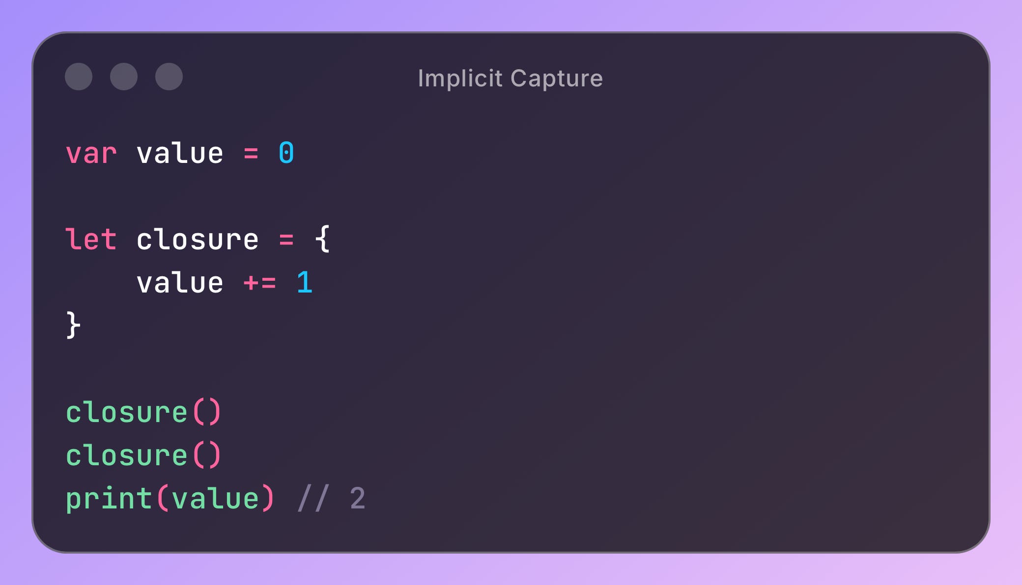 Swift Bits: Closure Capture List - by Anton Gubarenko
