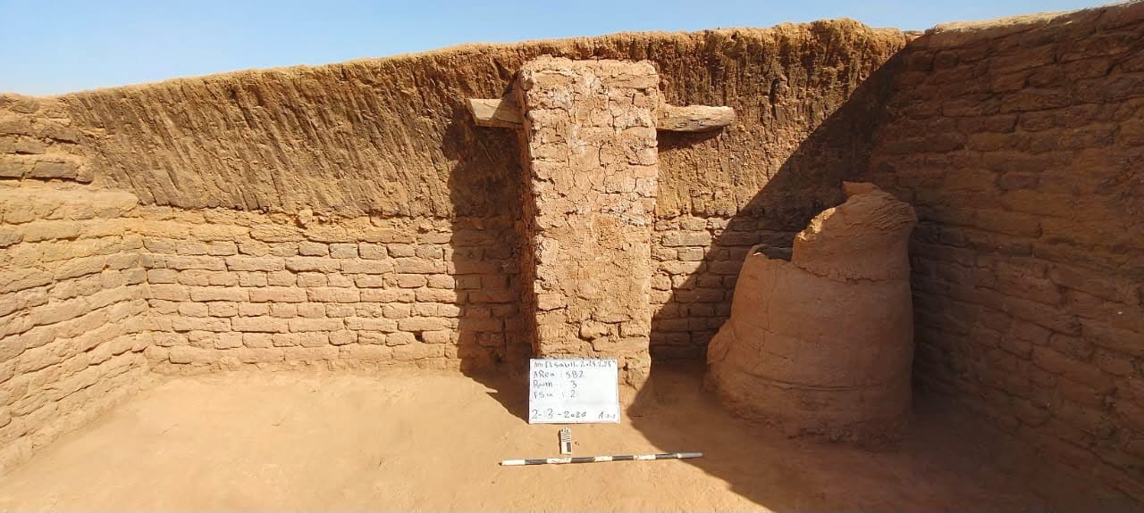 Detail of the newly discovered Byzantine city. Credit: Ministry of Tourism and Antiquities Detail of the newly discovered Byzantine city. Credit: Ministry of Tourism and Antiquities