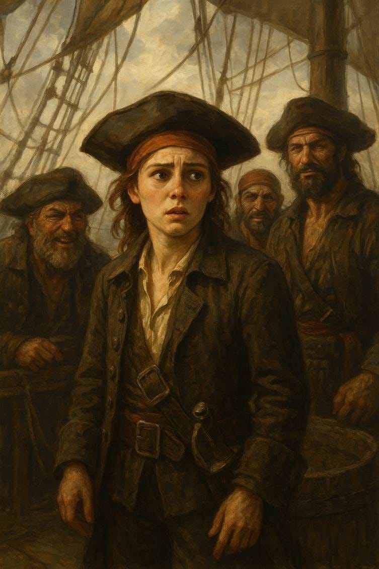 A painting of a person in a pirate garment
AI-generated content may be incorrect. A painting of a person in a pirate garment
AI-generated content may be incorrect.