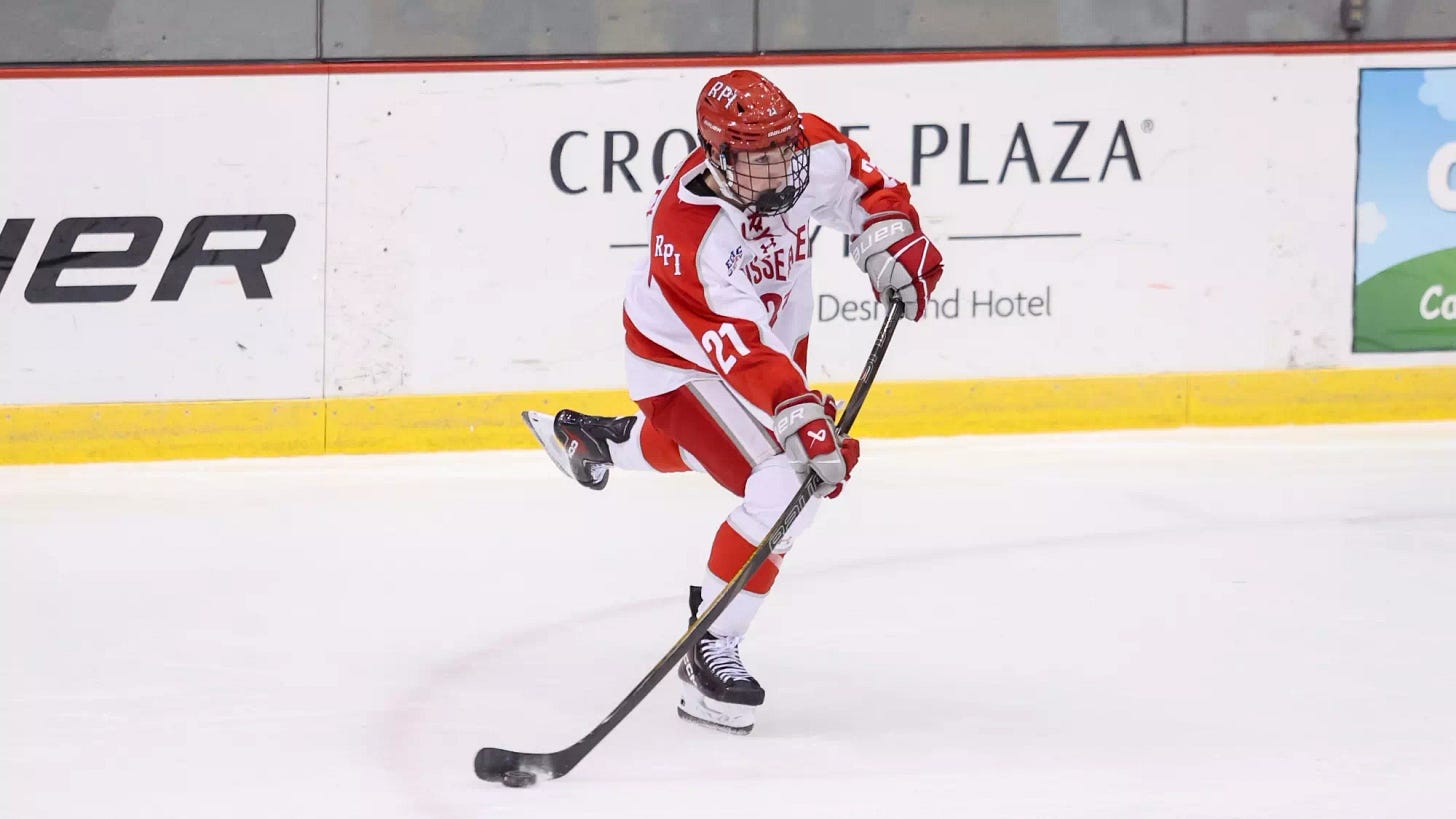 RPI Takes #8 Quinnipiac to Overtime - Rensselaer Polytechnic Institute ...