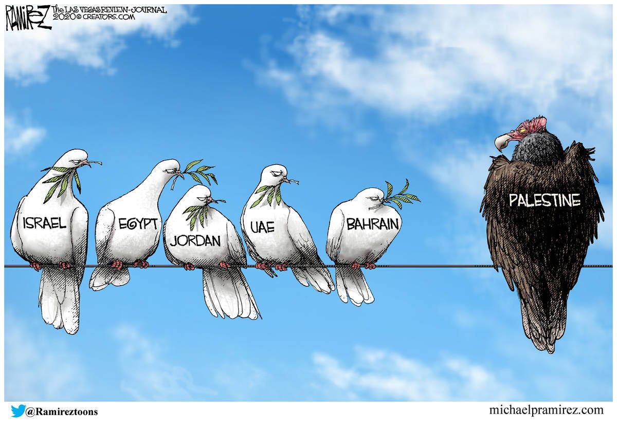 CARTOON: Peace in the Middle East | Michael Ramirez | Opinion CARTOON: Peace in the Middle East | Michael Ramirez | Opinion