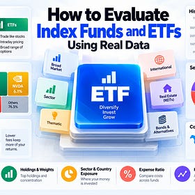 (Course #47) How to Evaluate Index Funds and ETFs Using Real Data