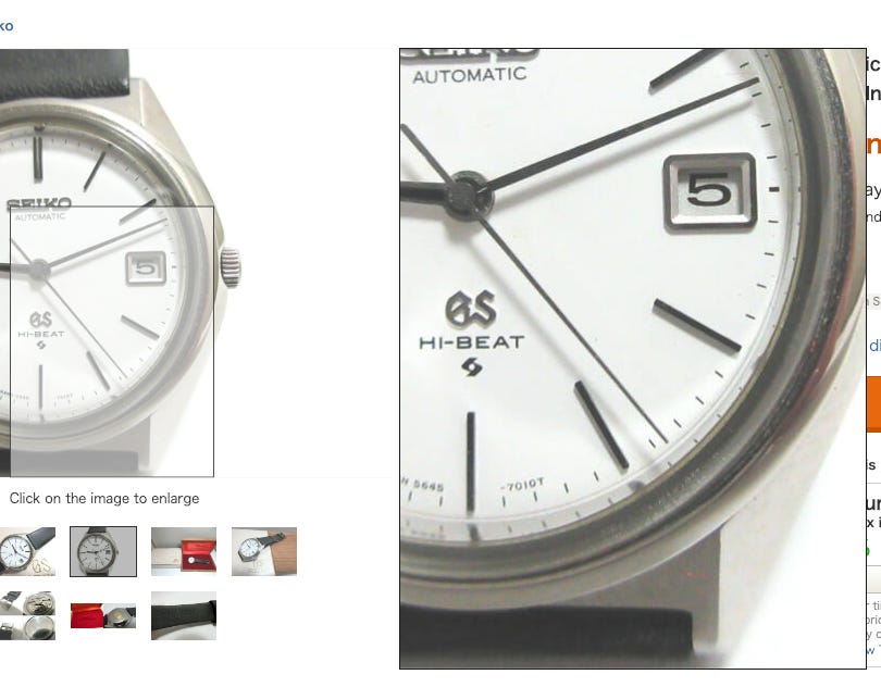 Anything different is good - the Grand Seiko guy