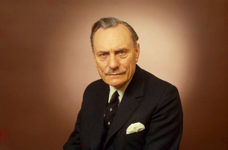 NPG x171729; Enoch Powell - Large Image - National Portrait Gallery