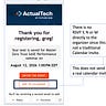 The Calendar Invite 