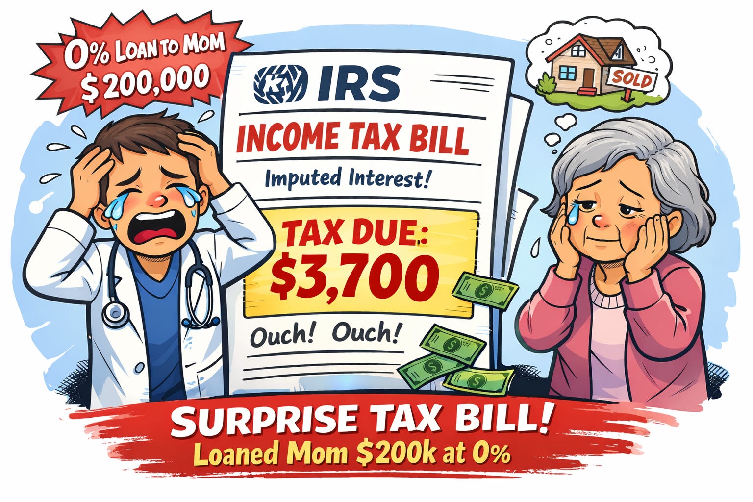 Helping Your Mom Buy a House: The Tax Trap in a “Simple” Family Loan