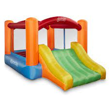 Amazon.com: Cloud 9 Bounce House with Slide with Blower and Bag : Toys &  Games