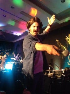 Richard rocking the Leia braids