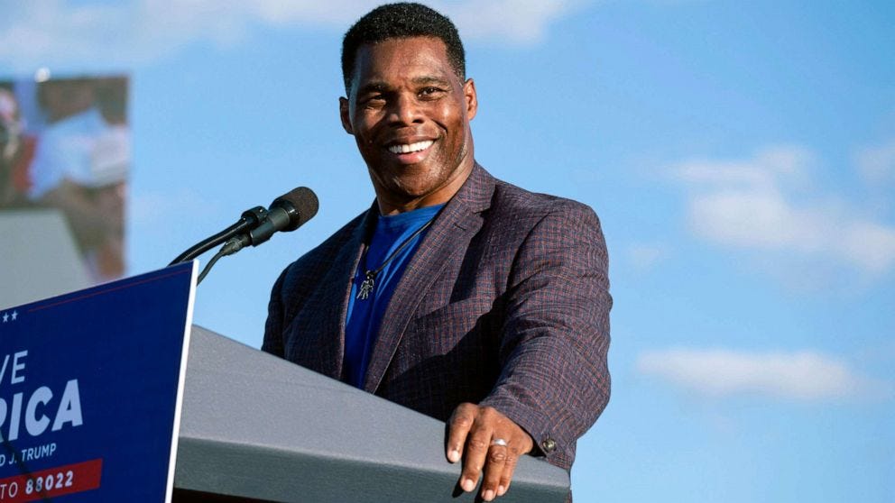 In Georgia Senate race, Herschel Walker navigates allegations of past  violent behavior - ABC News